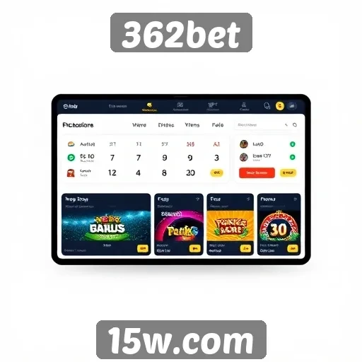 Novidades na interface do 362bet